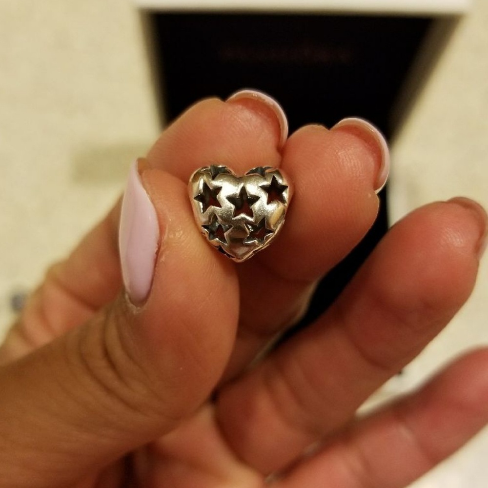 Starry Heart Pandora Charm